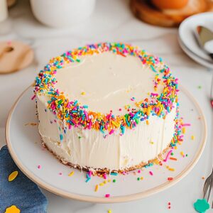 Funfetti Ice Cream Cake Recipe – Easy Birthday Dessert