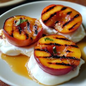 Perfect Grilled Nectarines Yogurt Honey Recipe – Easy