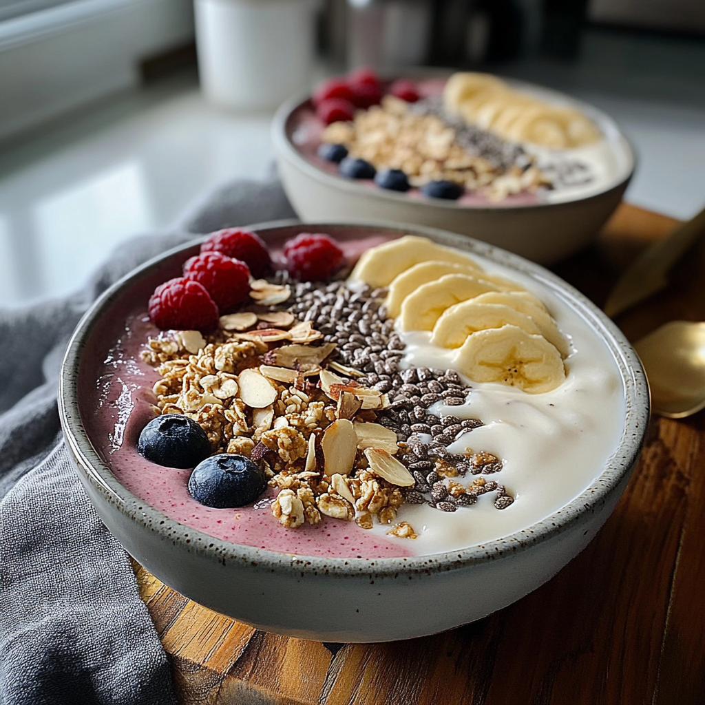 High-Protein Smoothie Bowls food photograph 2