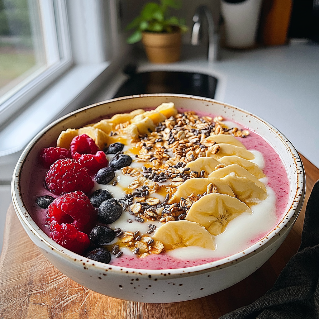 High-Protein Smoothie Bowls food photograph 3