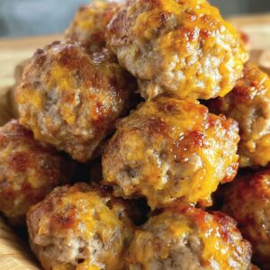 Best Sausage Cheese Balls Recipe – Easy 3 Ingredients