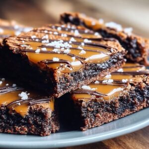 Best Sea Salt Caramel Brookies Recipe – Easy & Delicious