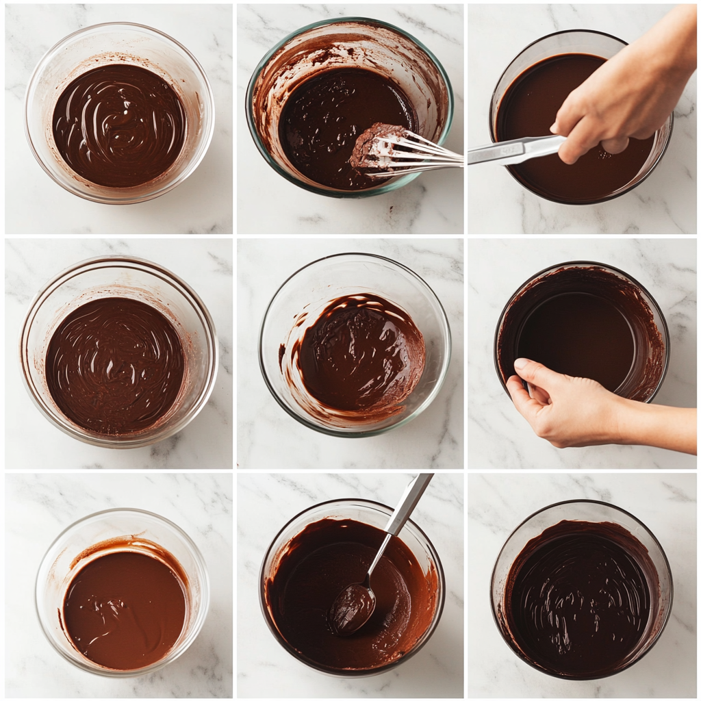 Vegan Chocolate Cake cooking steps 1