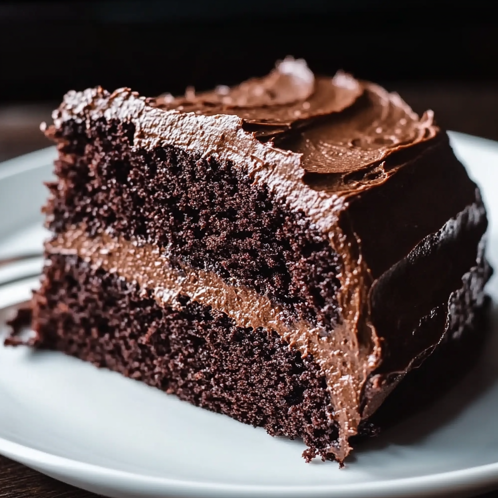 Vegan Chocolate Cake food photograph 1