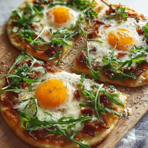 Breakfast Pizza Arugula: Amazing Morning Recipe Ready in 20 Min