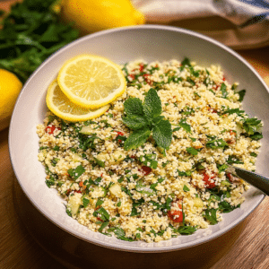 Bulgur Lemon Herb Salad: Amazing Mediterranean Recipe Guide