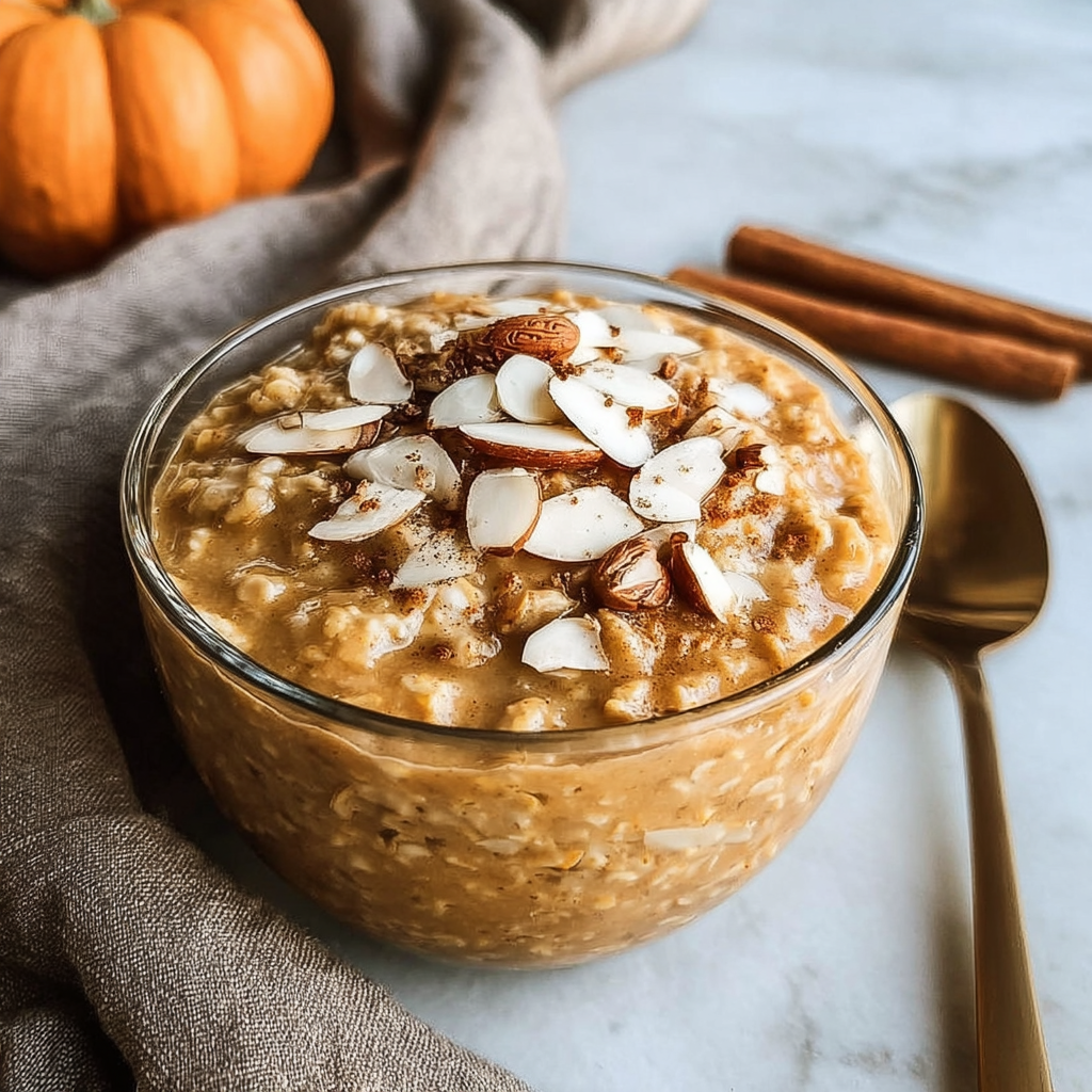 Creamy Pumpkin Spice Oats food photograph 2