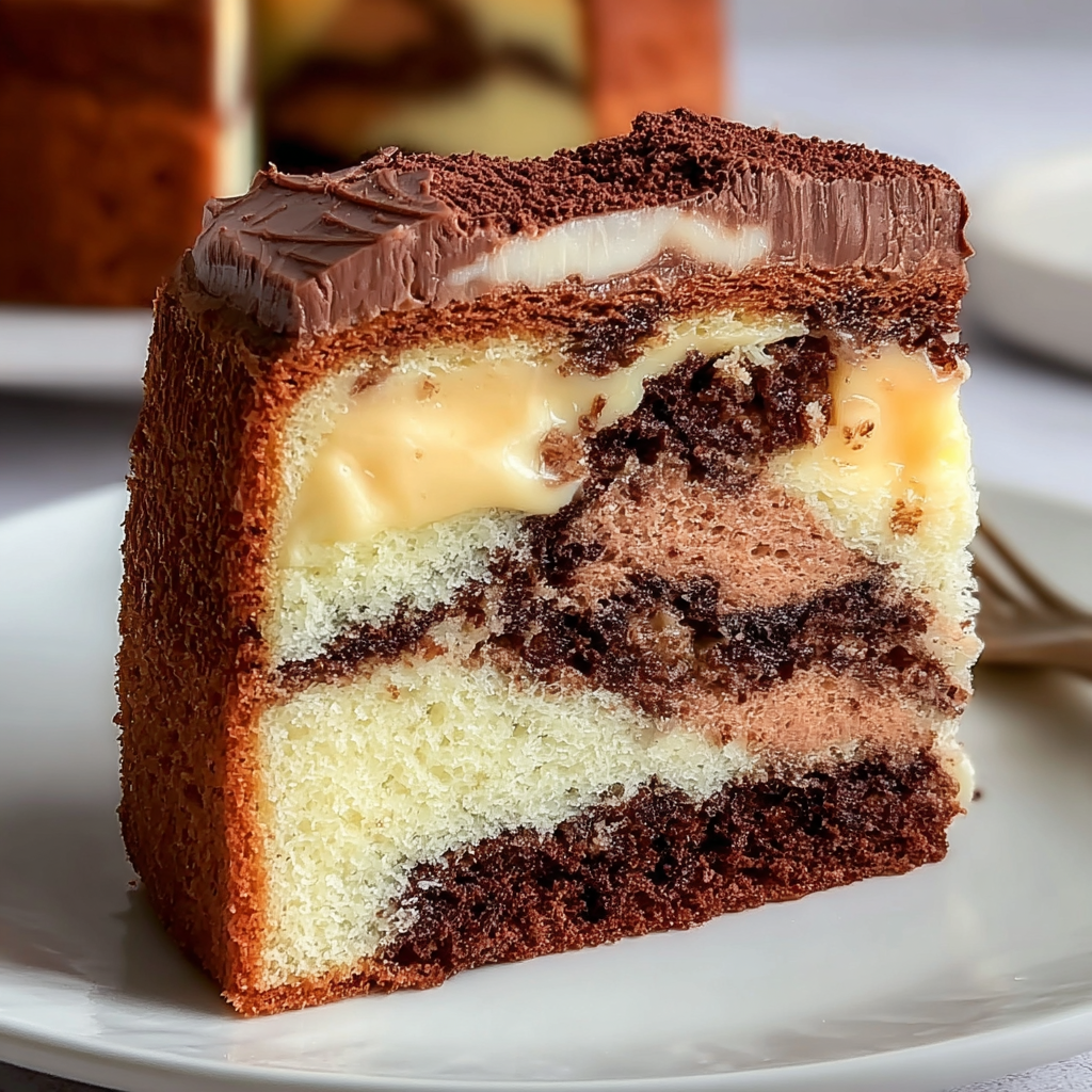 Gluten-Free Neapolitan Marble Cake food photograph 1