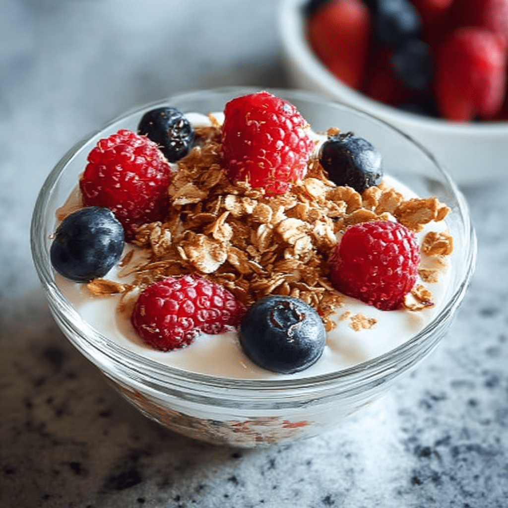 Greek Yogurt Berry Parfait Amazing Healthy Breakfast Recipe