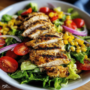 Grilled Chicken Power Salad Amazing Recipe for Healthy Meals