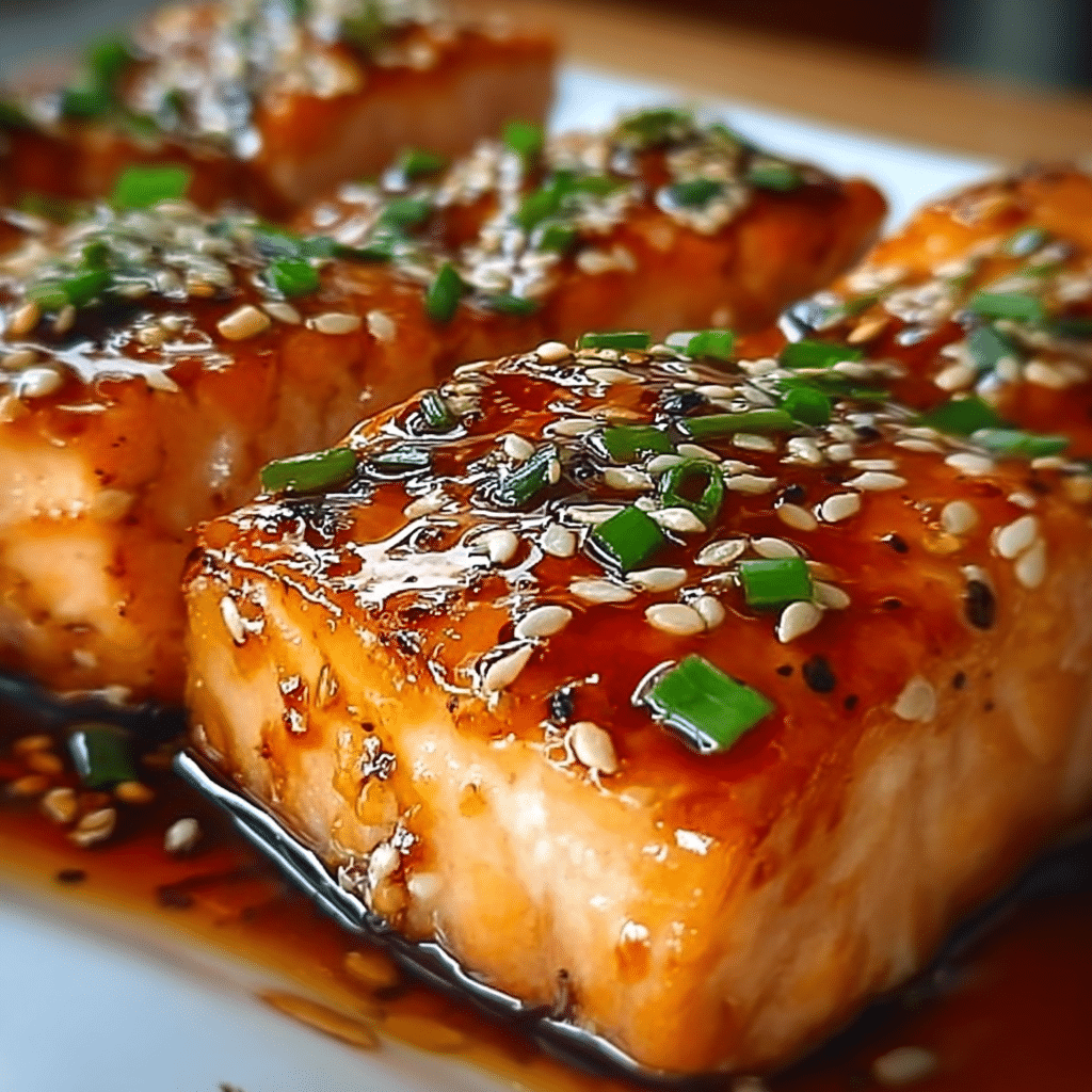 honey soy salmon food photograph 3