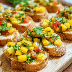 Jalapeño Mango Bruschetta: Amazing Spicy Recipe Ready Fast