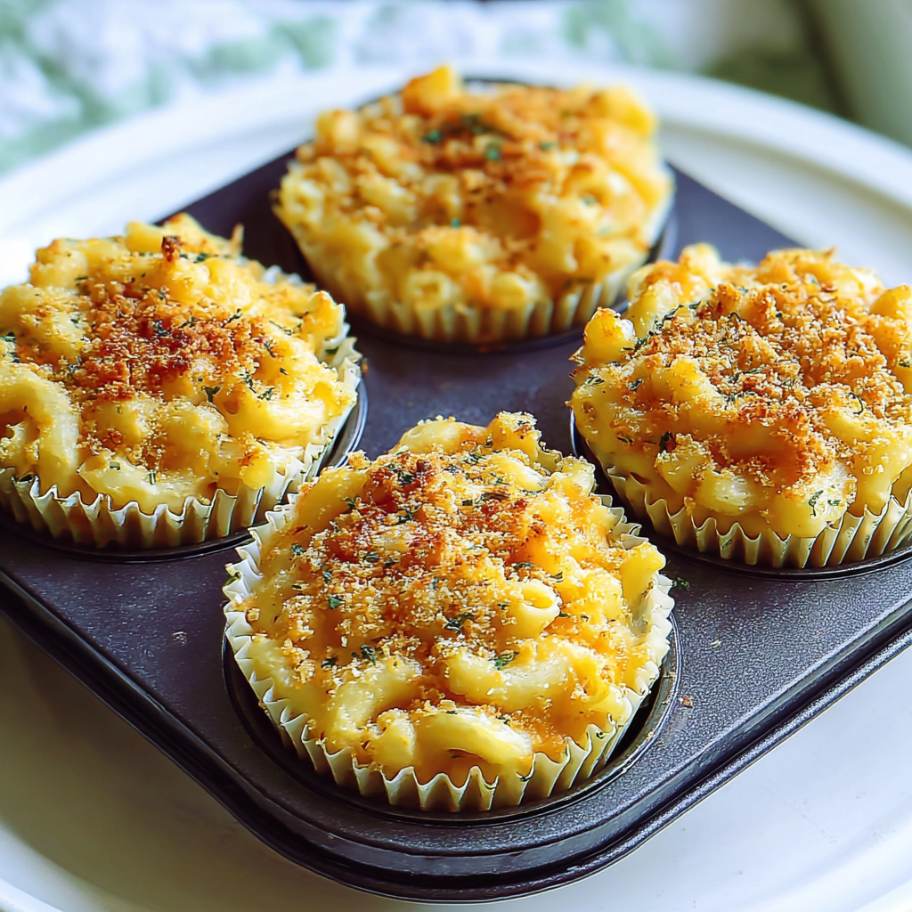 Mac Cheese Muffins food photograph 2
