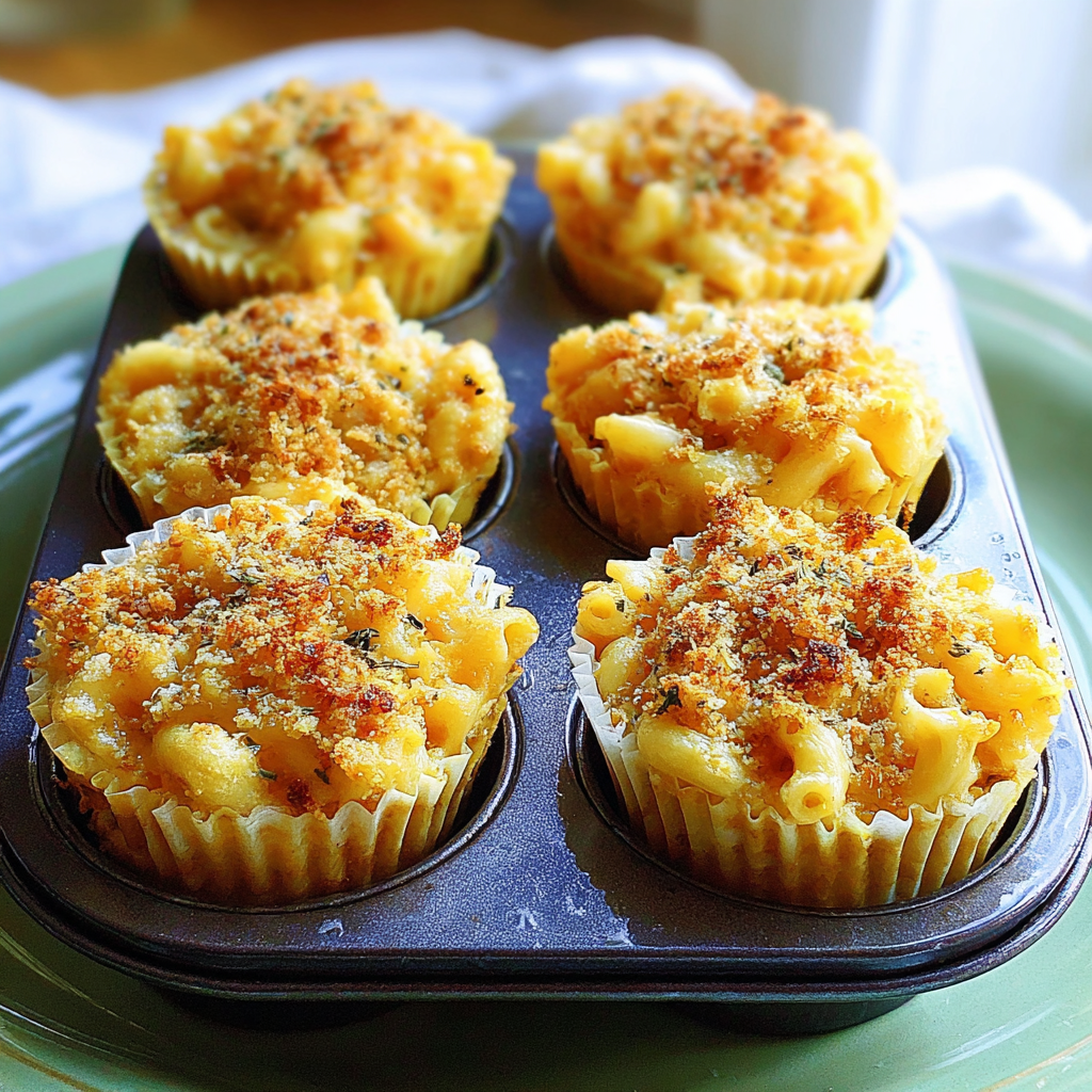 Mac Cheese Muffins food photograph 3