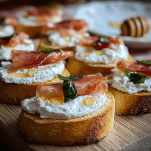 Ricotta Honey Bruschetta: Perfect Sweet Appetizer Recipe