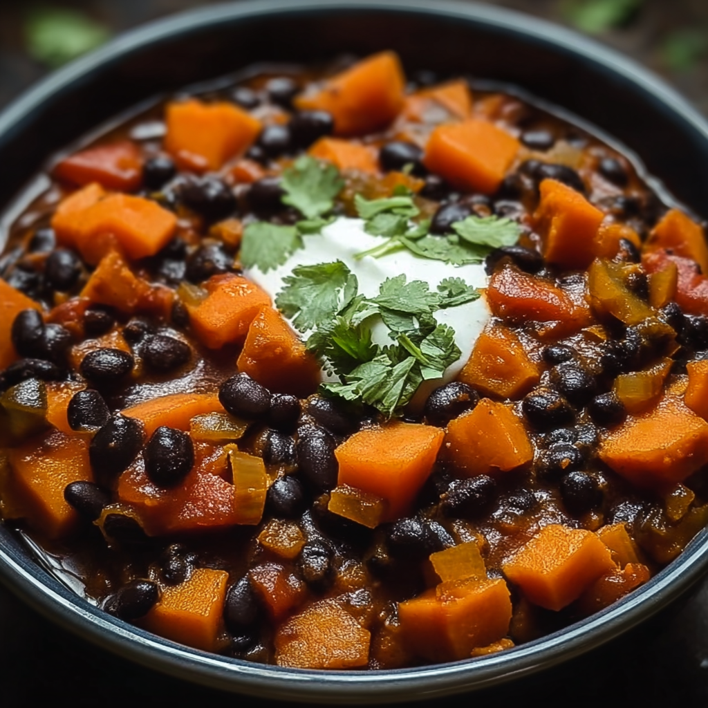 Sweet Potato Black Bean food photograph 1