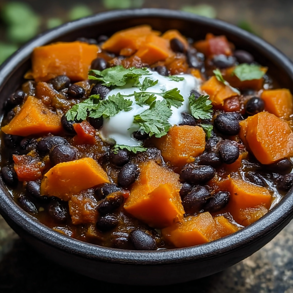 Sweet Potato Black Bean food photograph 3