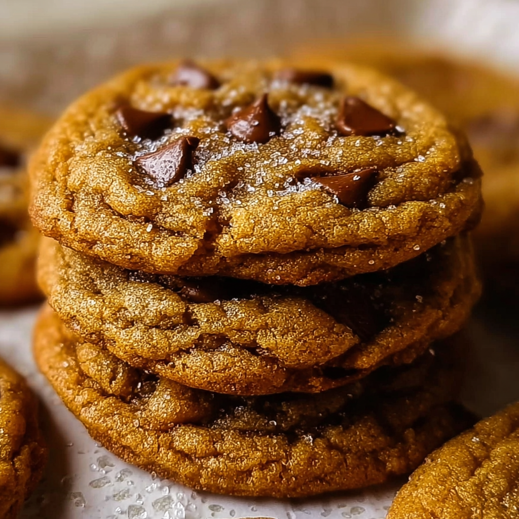 brown butter pumpkin cookies food photograph 1
