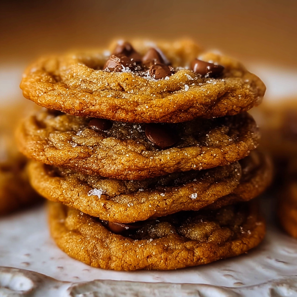 brown butter pumpkin cookies food photograph 2