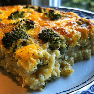 Cheesy Broccoli Casserole: Amazing Family Recipe Ready in 45 Min