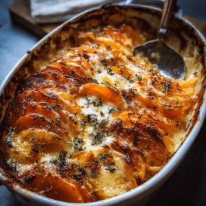 Cheesy Root Vegetable Gratin: Perfect Comfort Food Recipe