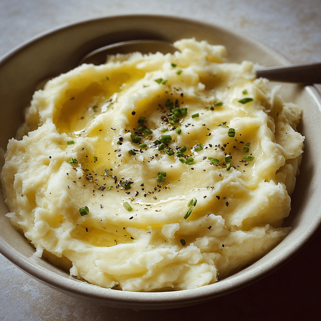 creamy mashed potatoes food photograph 3