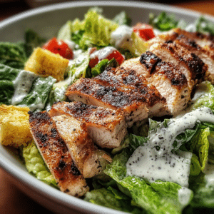 Grilled Chicken Caesar Salad: Amazing Homemade Recipe Easy