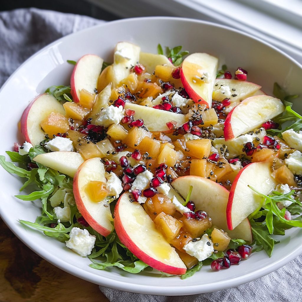 honeycrisp apple salad food photograph 2