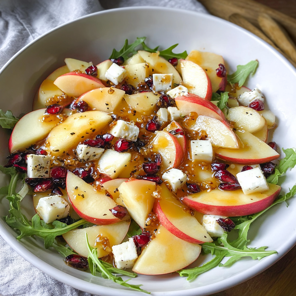 honeycrisp apple salad food photograph 3
