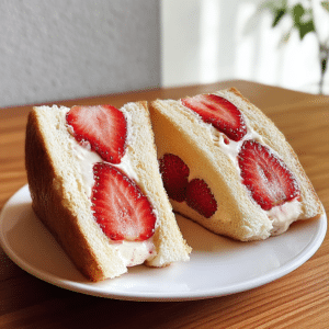 Japanese Strawberry Sando: Amazing Fluffy Sandwich Recipe
