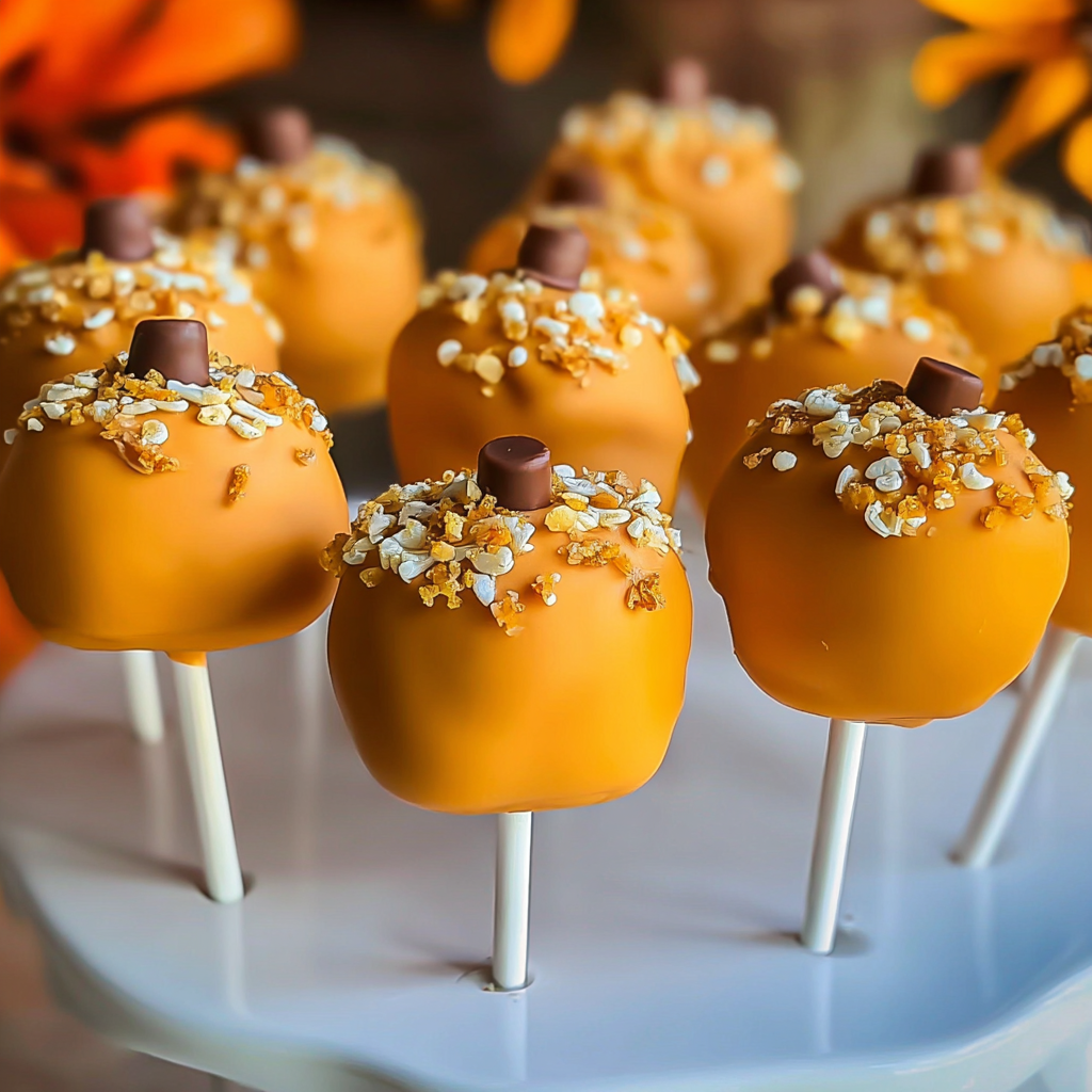 pumpkin cake pops food photograph 2