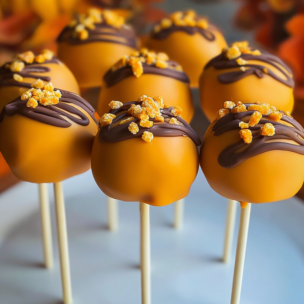 pumpkin cake pops food photograph 3