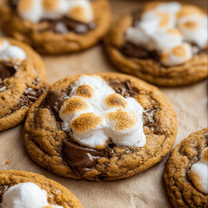 Pumpkin Smores Cookies: Amazing Fall Recipe with Marshmallows