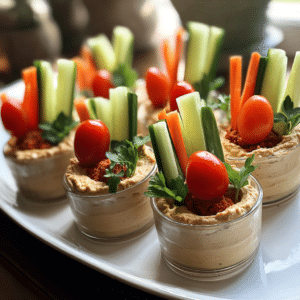Veggie Cups Hummus: Amazing Fresh Dip Recipe for Parties