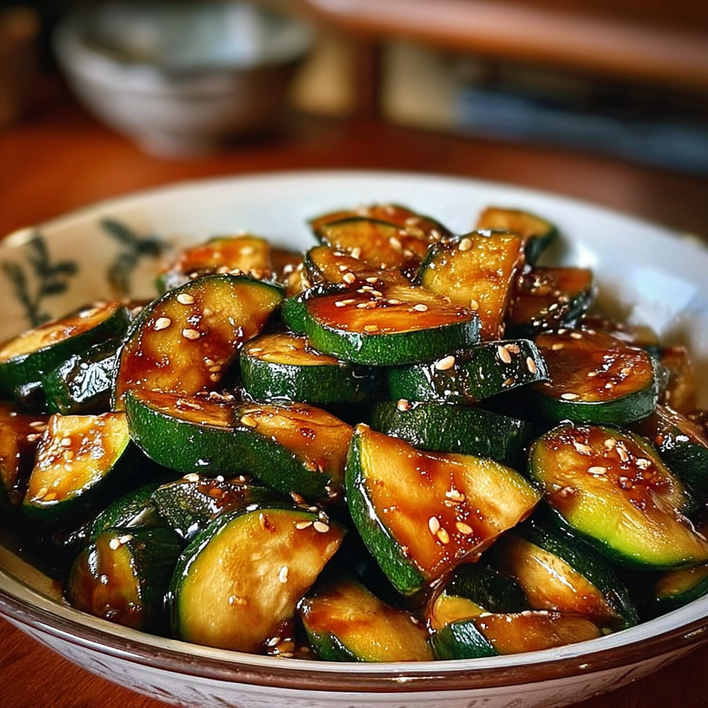 zucchini hibachi style food photograph 1
