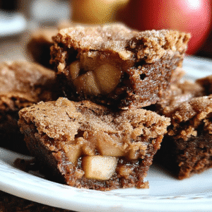 Apple Cinnamon Brownies: Amazing Fudgy Recipe Ready in 45 Min