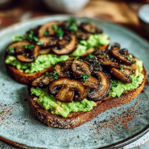 Avocado Mushroom Toast: Perfect Savory Breakfast Recipe