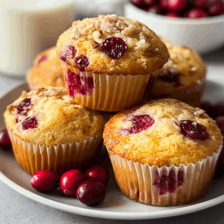 cranberry orange muffins recipe