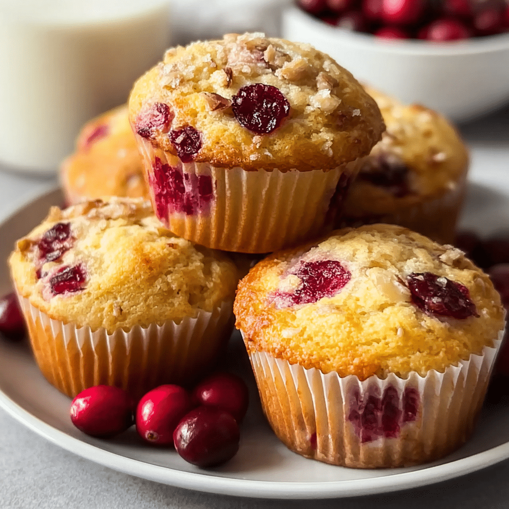 cranberry orange muffins recipe