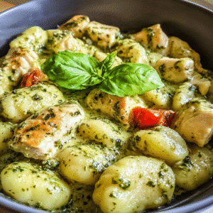 Creamy Pesto Chicken Gnocchi: Amazing One-Pan Dinner Recipe