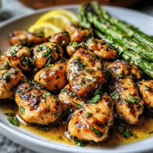 Garlic Butter Chicken Asparagus: Amazing One-Pan Recipe