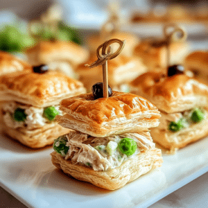 Healthy chicken salad puffs perfect recipe for parties