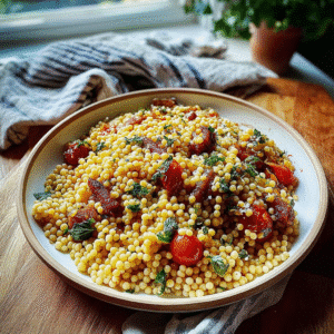 Pearled couscous recipe: Perfect fluffy grains every time