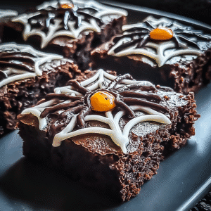 Spooky Spider Brownies: Amazing Halloween Treats Recipe