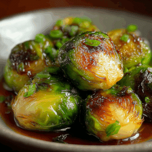 Sweet Sour Brussels Sprouts Amazing Recipe Ready in 20 Min