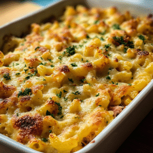Tuna Sweetcorn Pasta Bake: Perfect Family Dinner Recipe