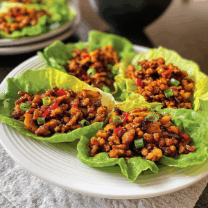 Asian Lettuce Wraps: Amazing Healthy Recipe Ready in 20 Min