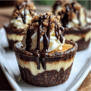 Brownie Cheesecake Cups: Perfect Mini Desserts Recipe