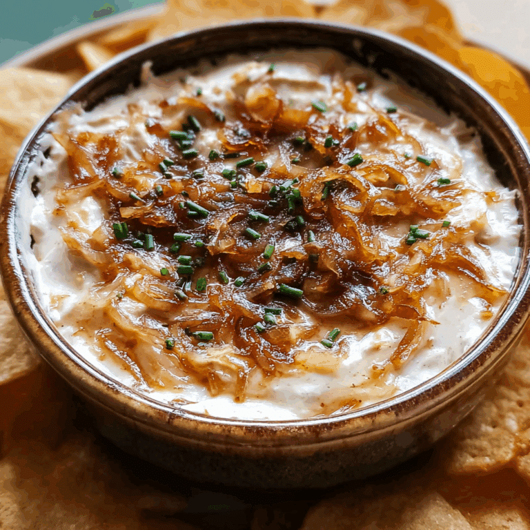 caramelized shallot dip recipe