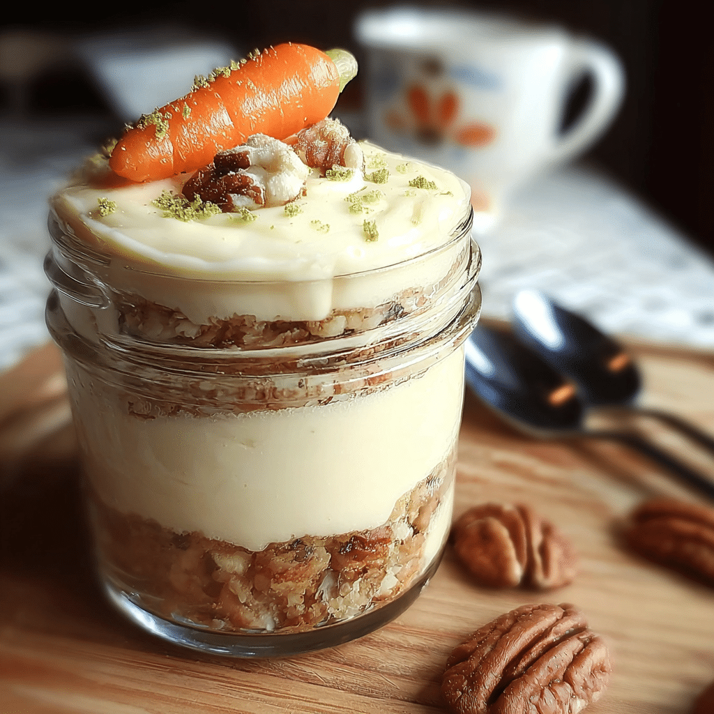 carrot cake jar recipe